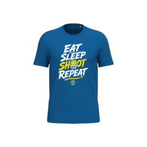 T-shirt écoresponsable RBCHB "EAT SLEEP SHOT REAPEAT"- Kid