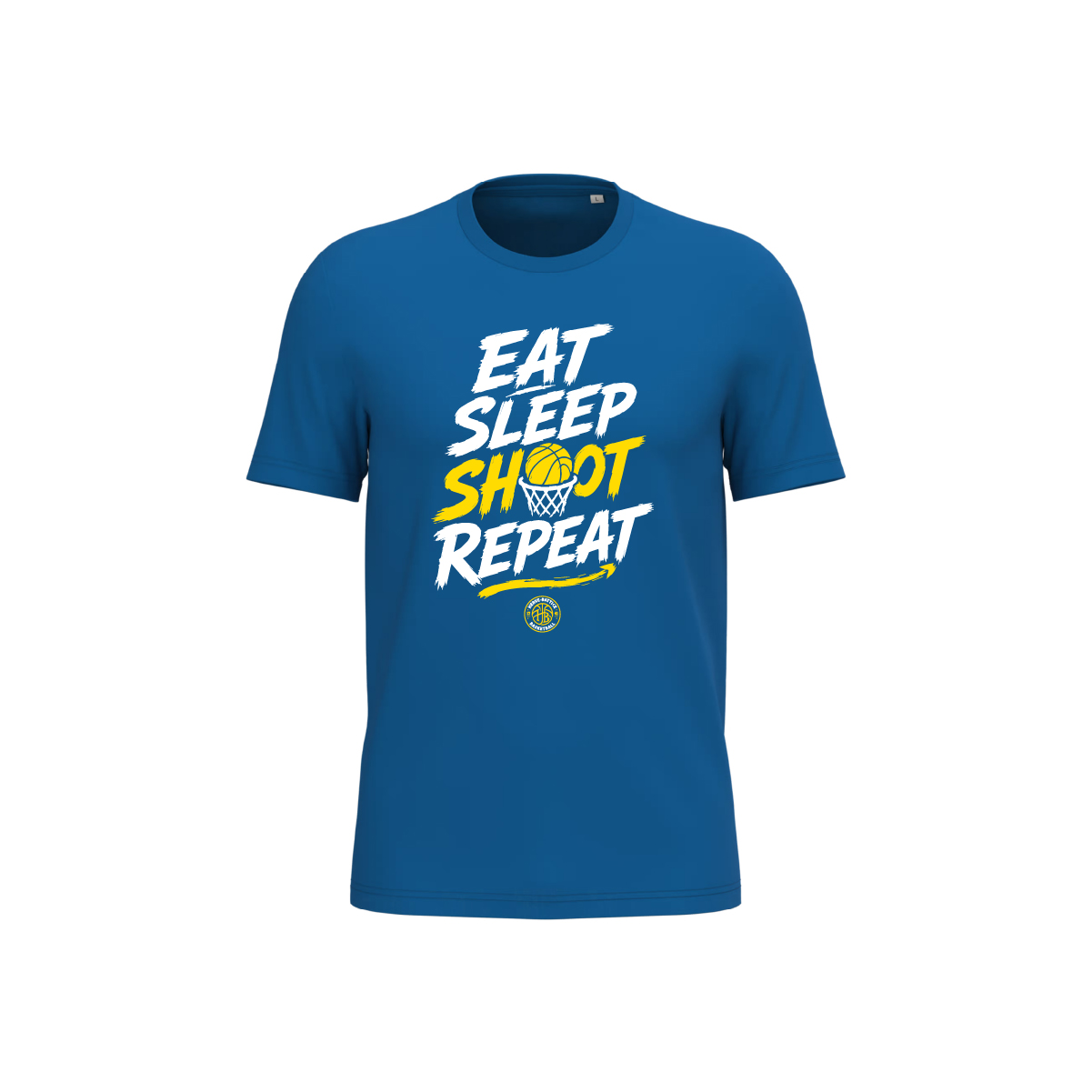 T-shirt écoresponsable "EAT SLEEP SHOT REPEAT" - RBCHB - adulte